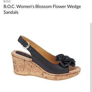 BOC Blossom Wedge Sandals